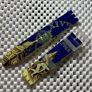 Swatch Watch Band  (Strap only) - Gent model only - SCZ102 - LONDON 1948